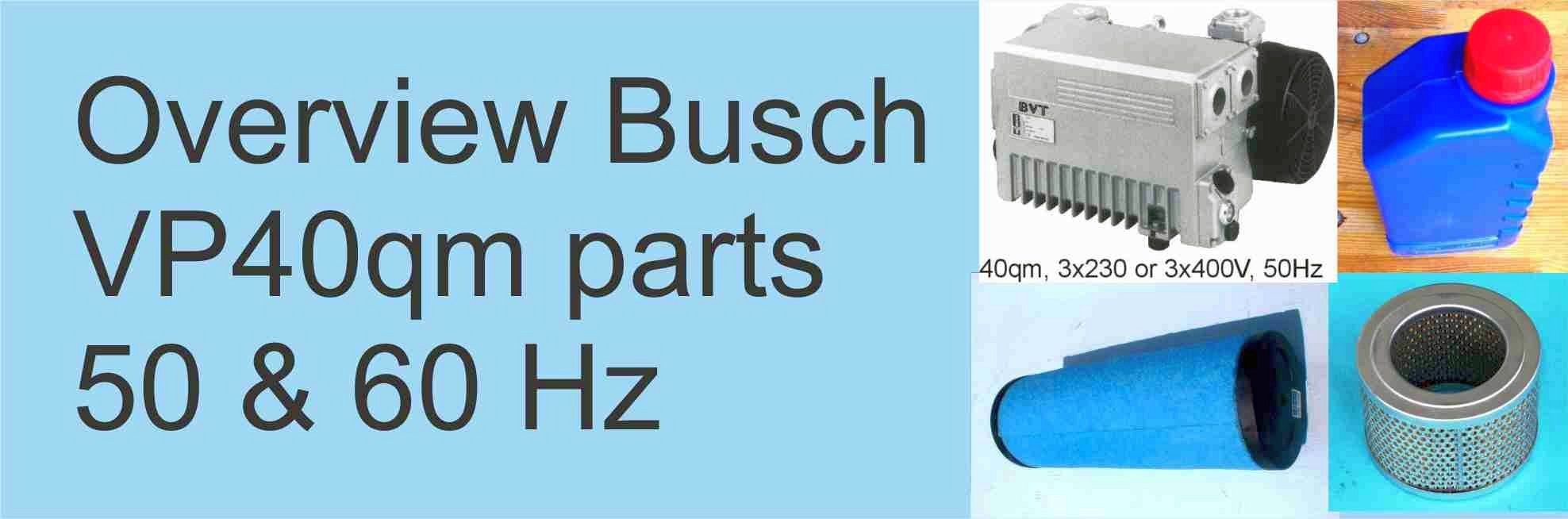 Eine Liste der Teile Busch 40qm