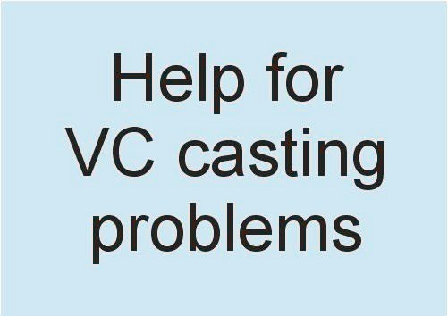 Hilfe für Gießproblemen VC Serie