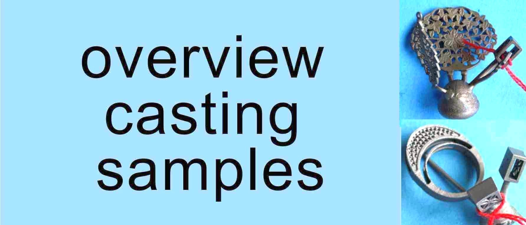 Giessbeispiele für die MC15